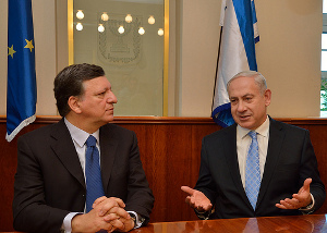 Netanyah meets with EU Commission President Barroso
